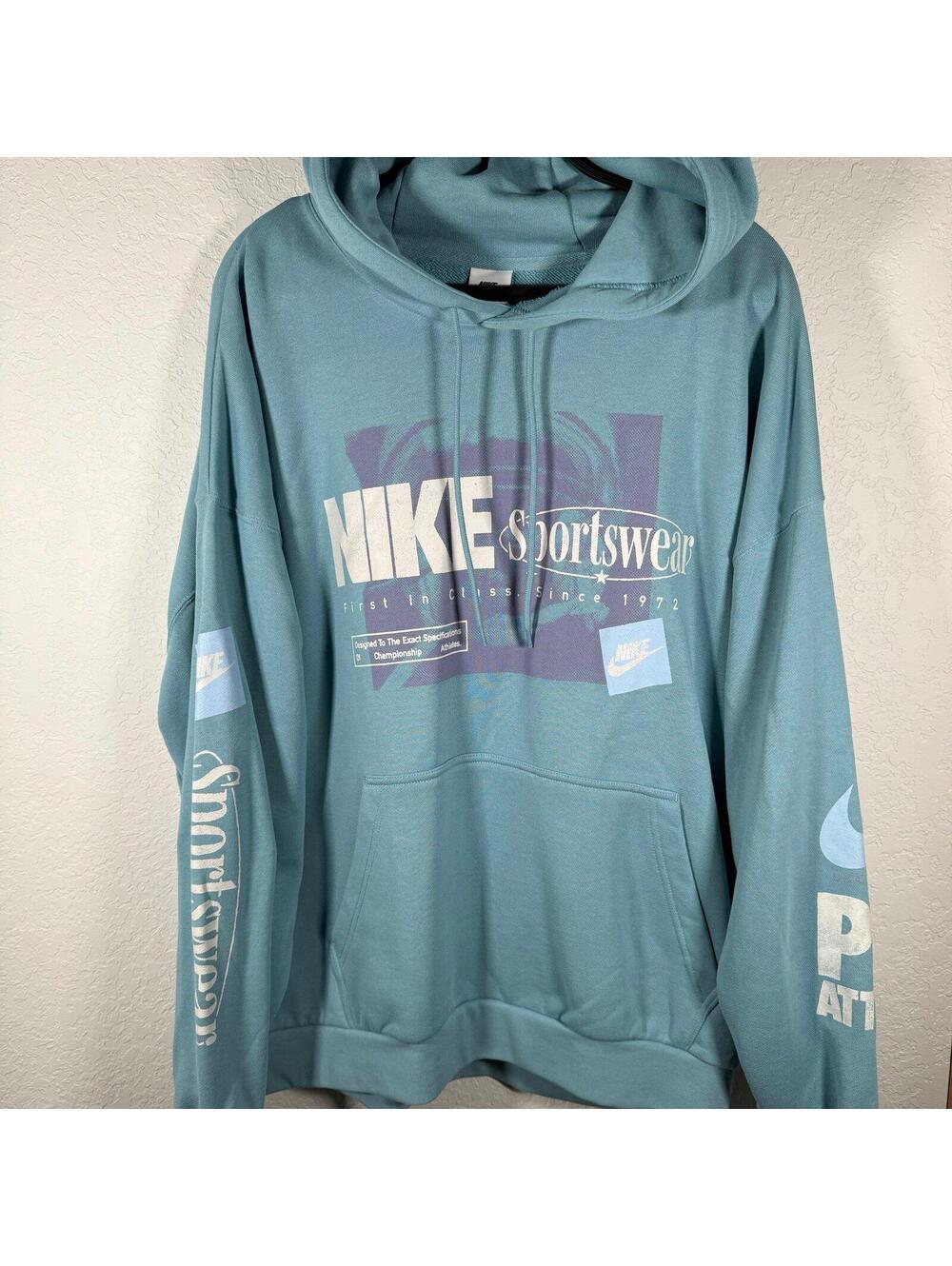 Nike Sportswear Club Men's Oversized French Terry Pullover Hoodie